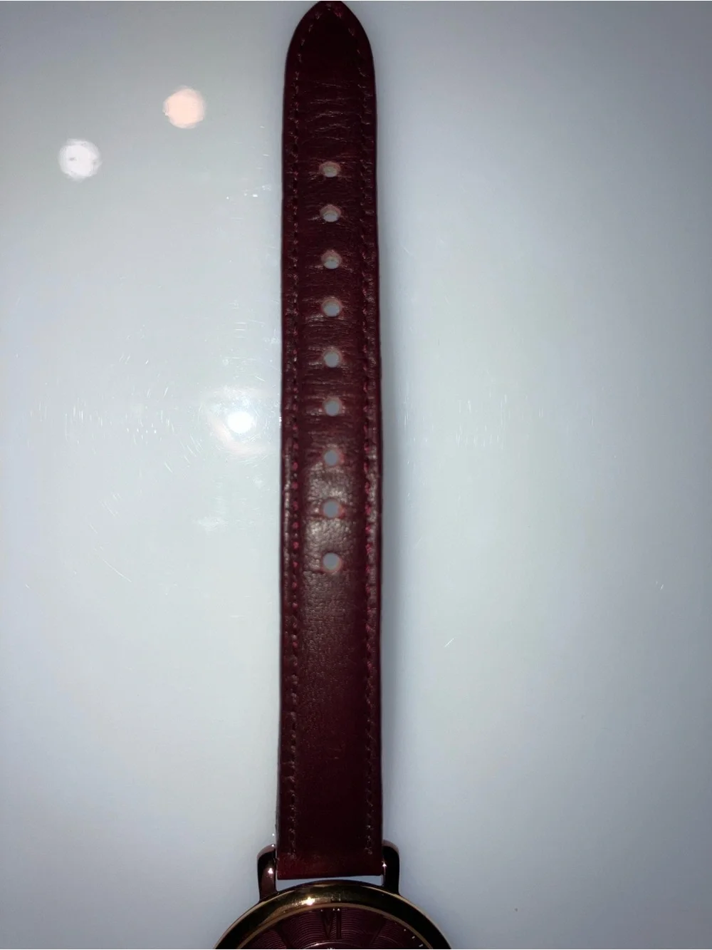 Fossil Leather Strap Wristwatch